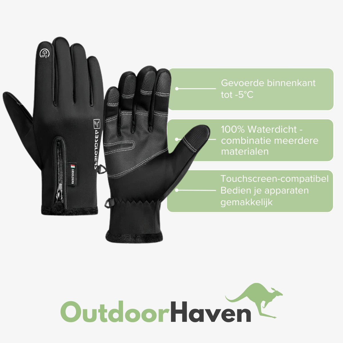 Waterproof Winter Gloves – Insulated Touchscreen Gloves