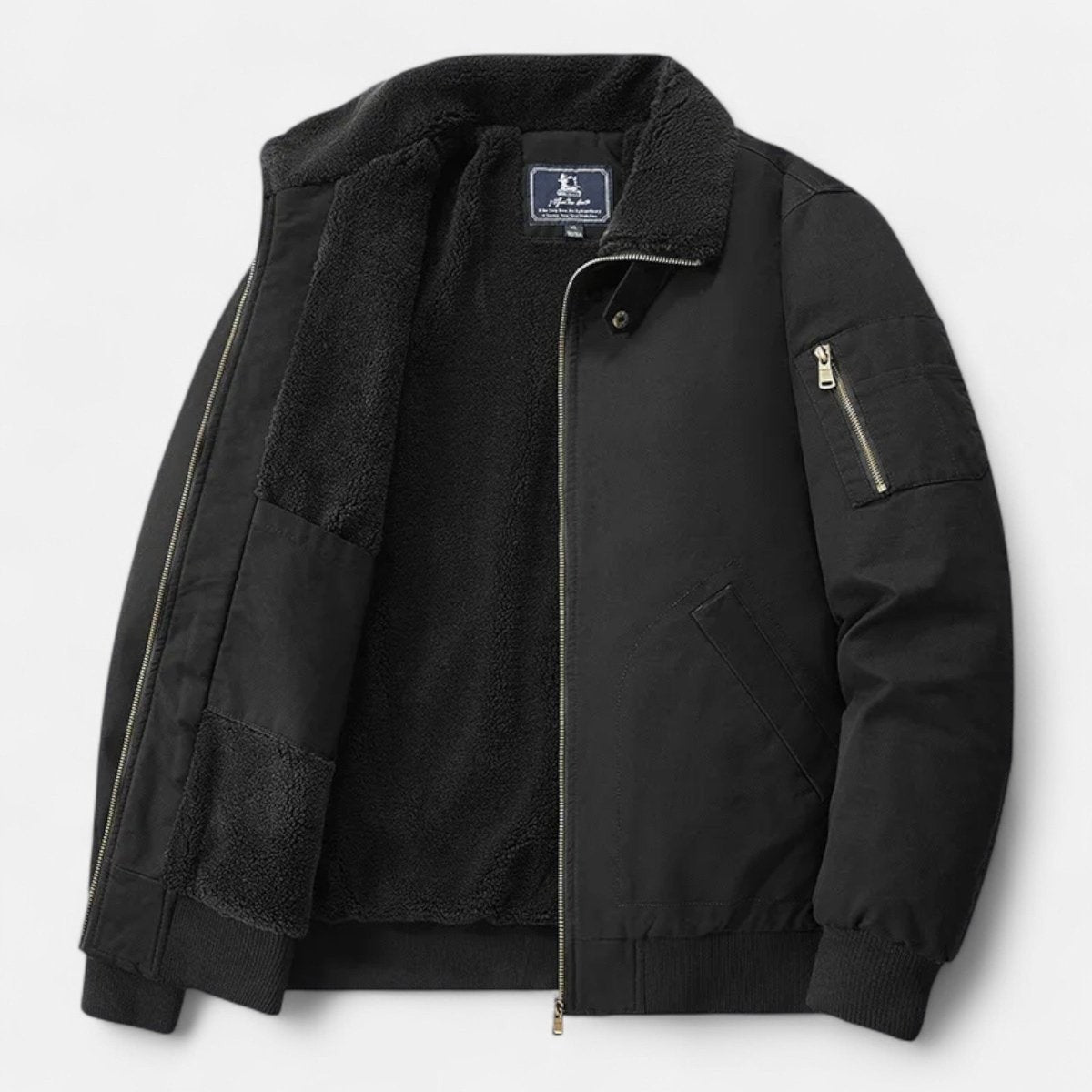 Men's Insulated Cotton Jacket – Warm Outdoor Cold-Weather Coat