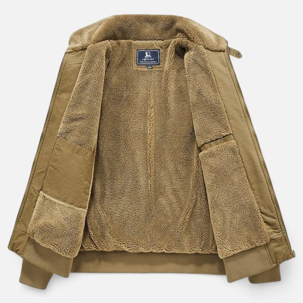 Men's Insulated Cotton Jacket – Warm Outdoor Cold-Weather Coat
