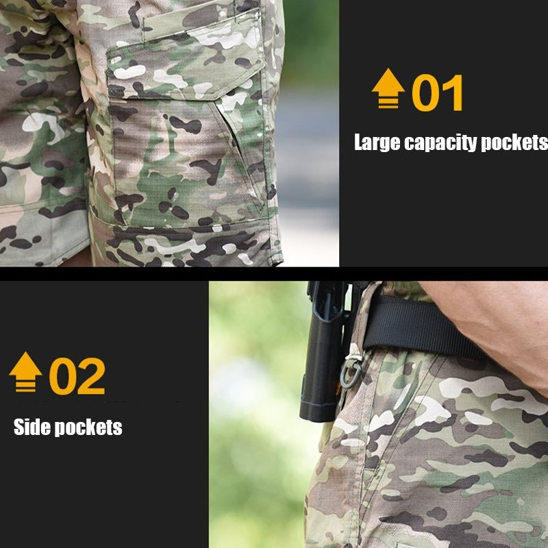 Quick-Dry Tactical Shorts – Men's All-Terrain Cargo Shorts