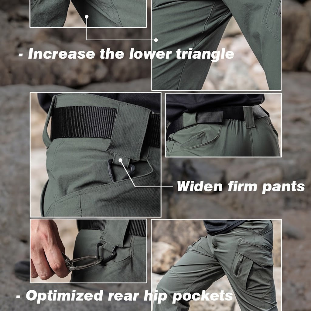 Tactical Trousers – Men's Lightweight Quick-Dry Stretch Cargo