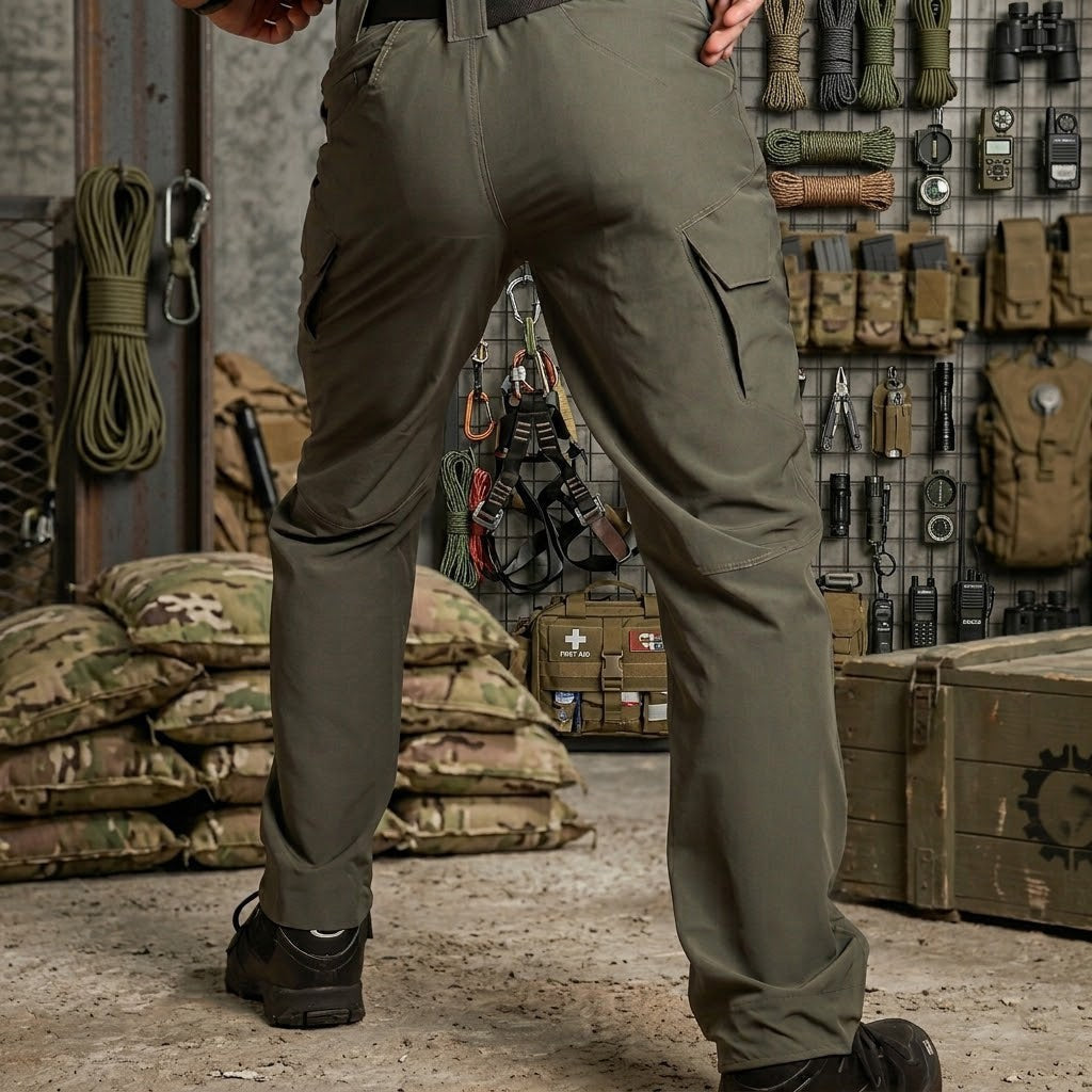 Tactical Trousers – Men's Lightweight Quick-Dry Stretch Cargo
