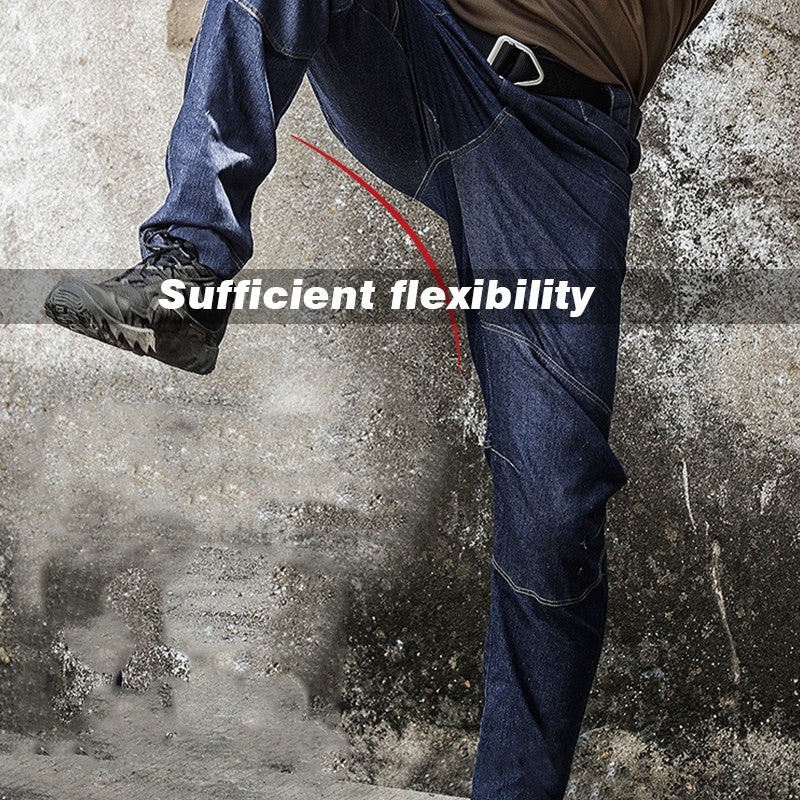 Tactical Jeans – Men's Stretch Flex Denim Combat Trousers