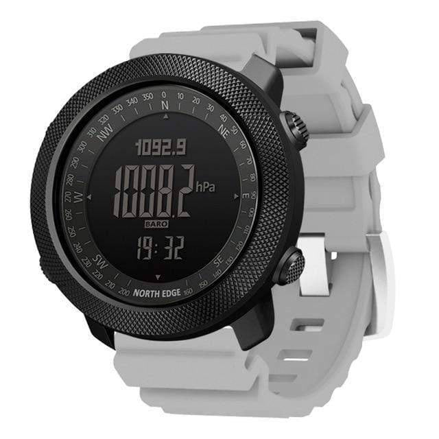 Altimeter Watch – Rugged Multifunction Outdoor Watch – Grey