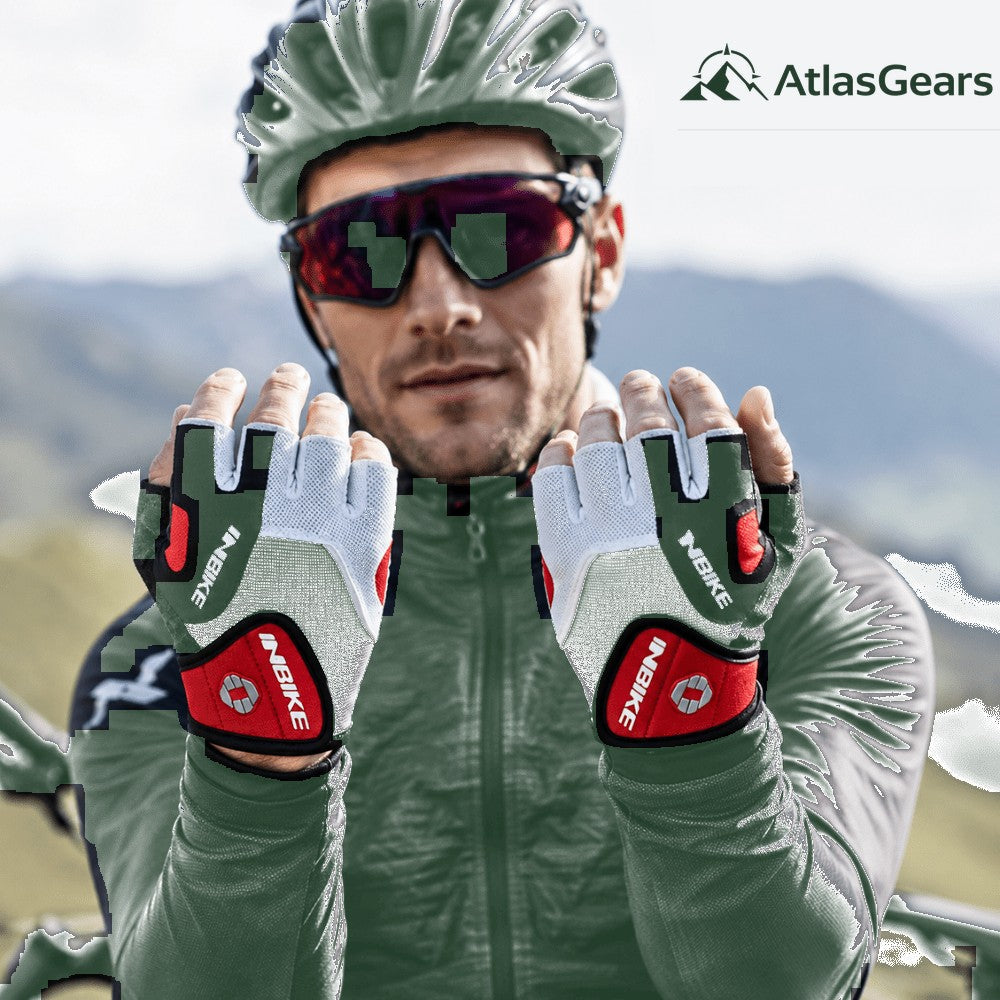 Cycling Gloves – Breathable Gel-Padded Riding Gloves