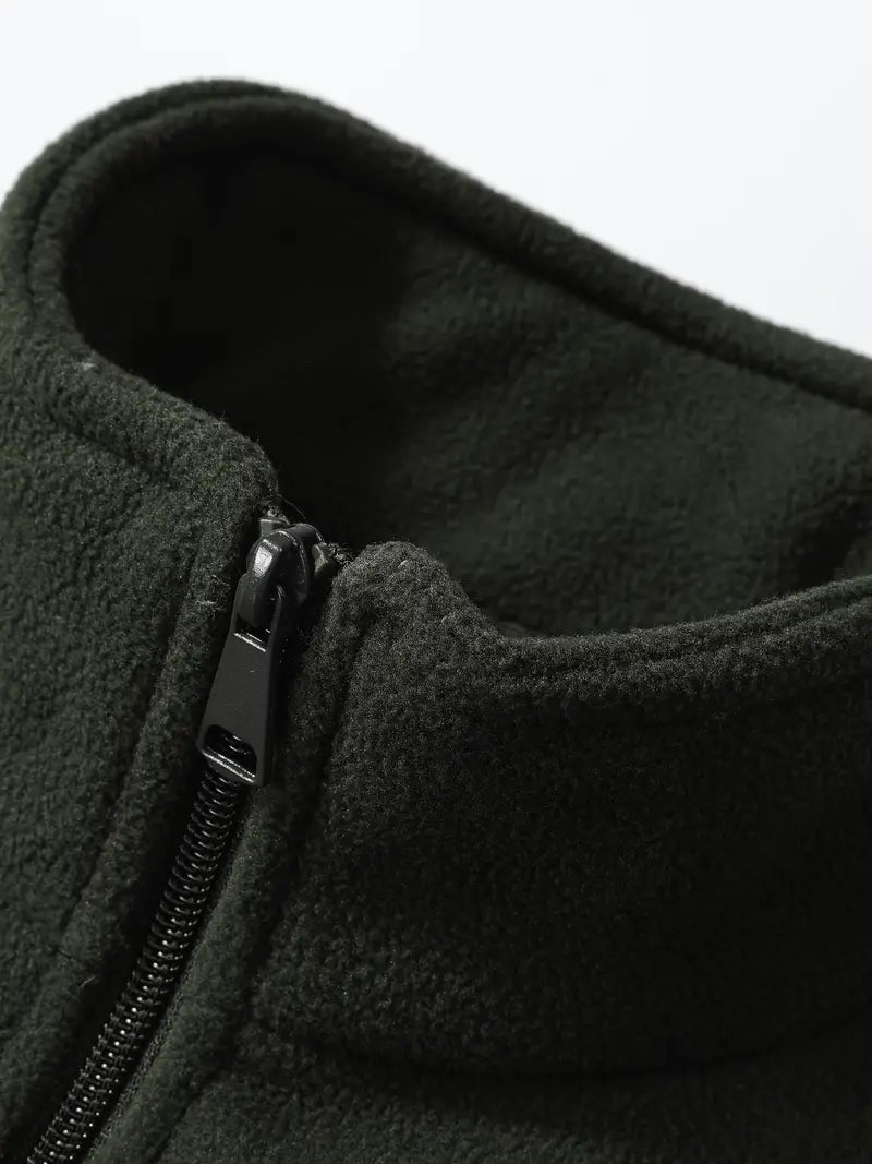 Fleece Gilet – Unisex Lined Warm Outdoor Body Warmer