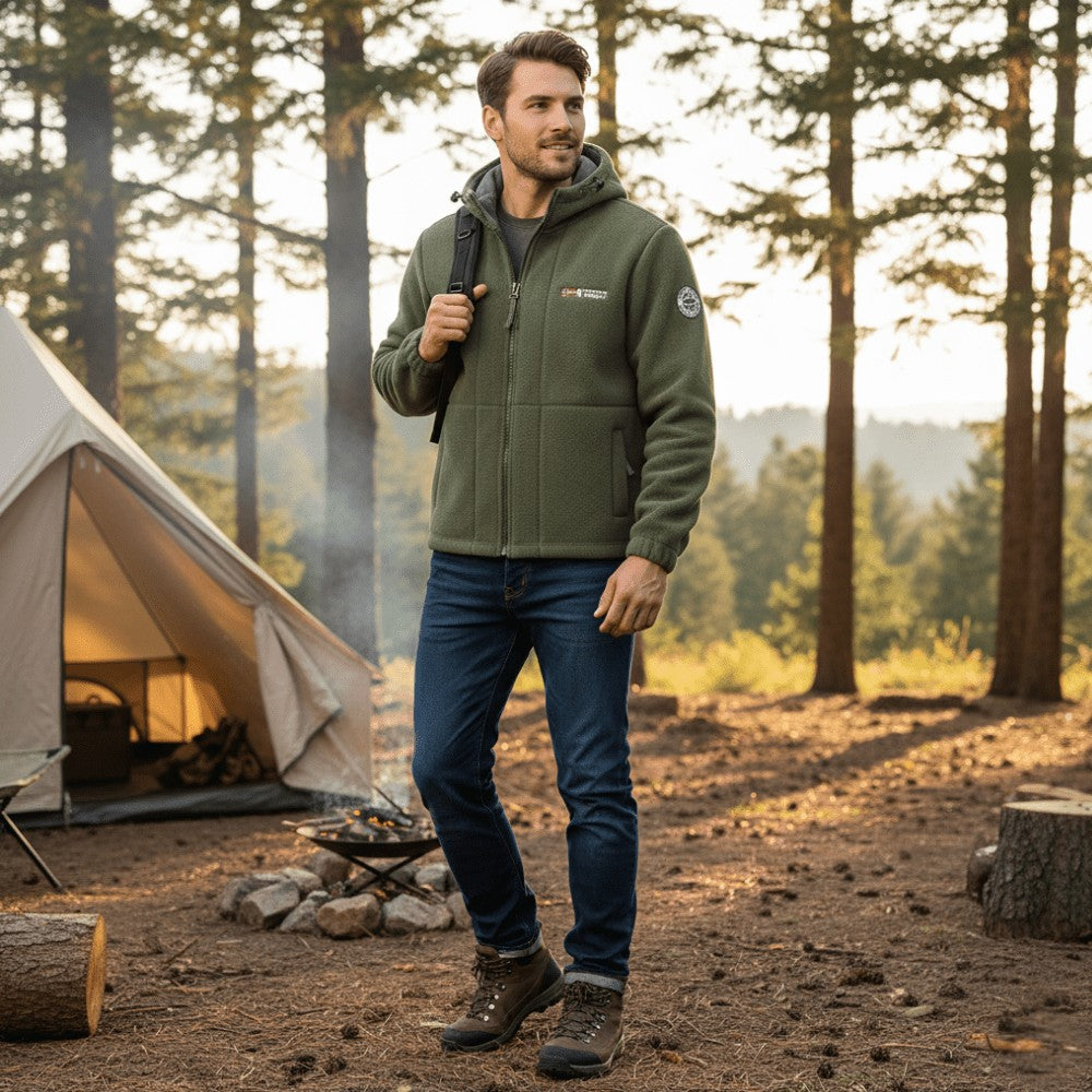 Fleece Jacket – Men's Windproof Breathable Outdoor Fleece