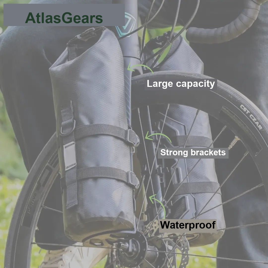 Fork Bike Bags – Waterproof Bikepacking Set of 2