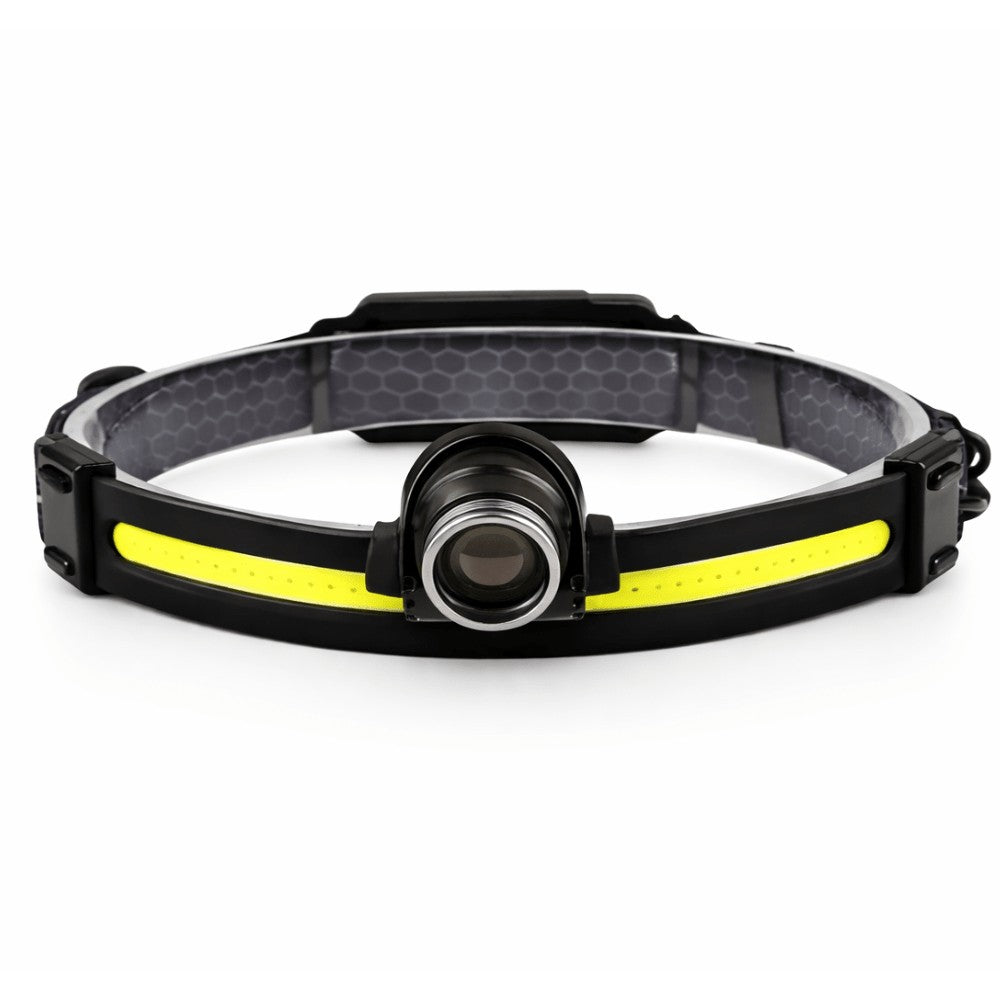 Head Torch – Rechargeable Splash-Resistant LED Headlamp