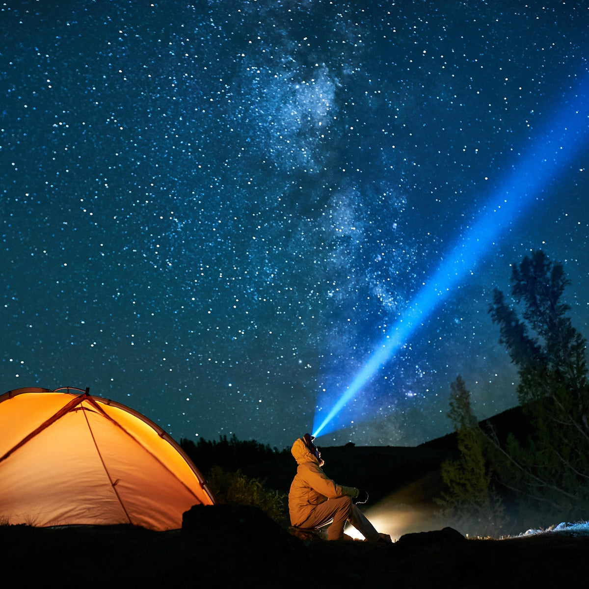 Head Torch – USB Rechargeable Trekking Headlamp