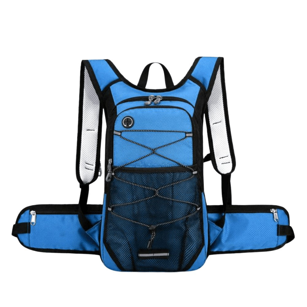 Hiking Backpack – Compact Water-Resistant Trail Daypack – Blue