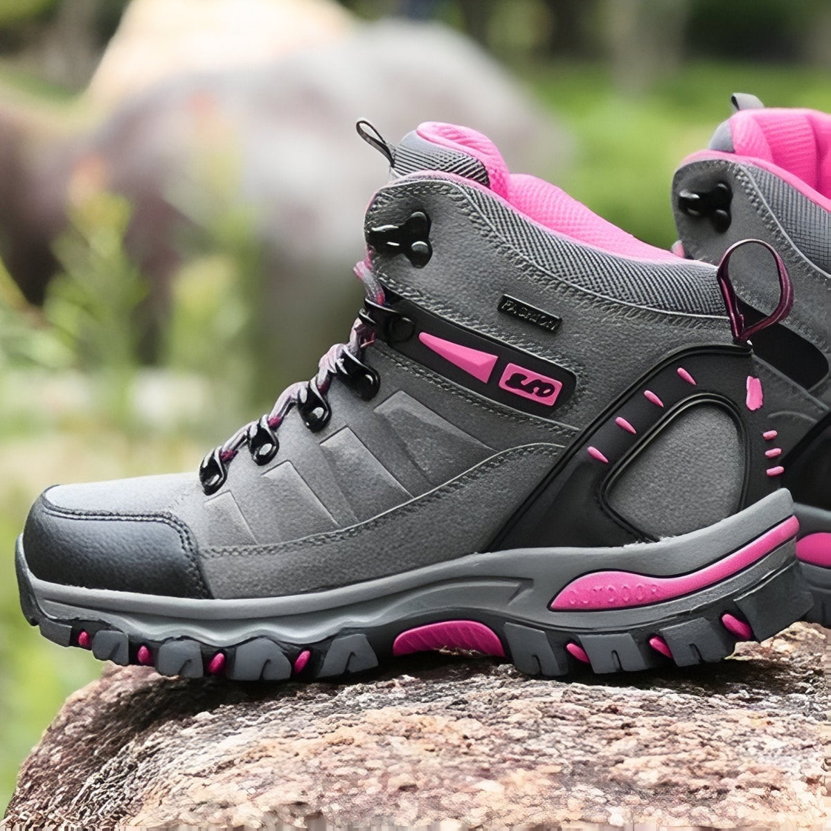 Hiking Boots – Women's High-Top Grippy Trail Boots