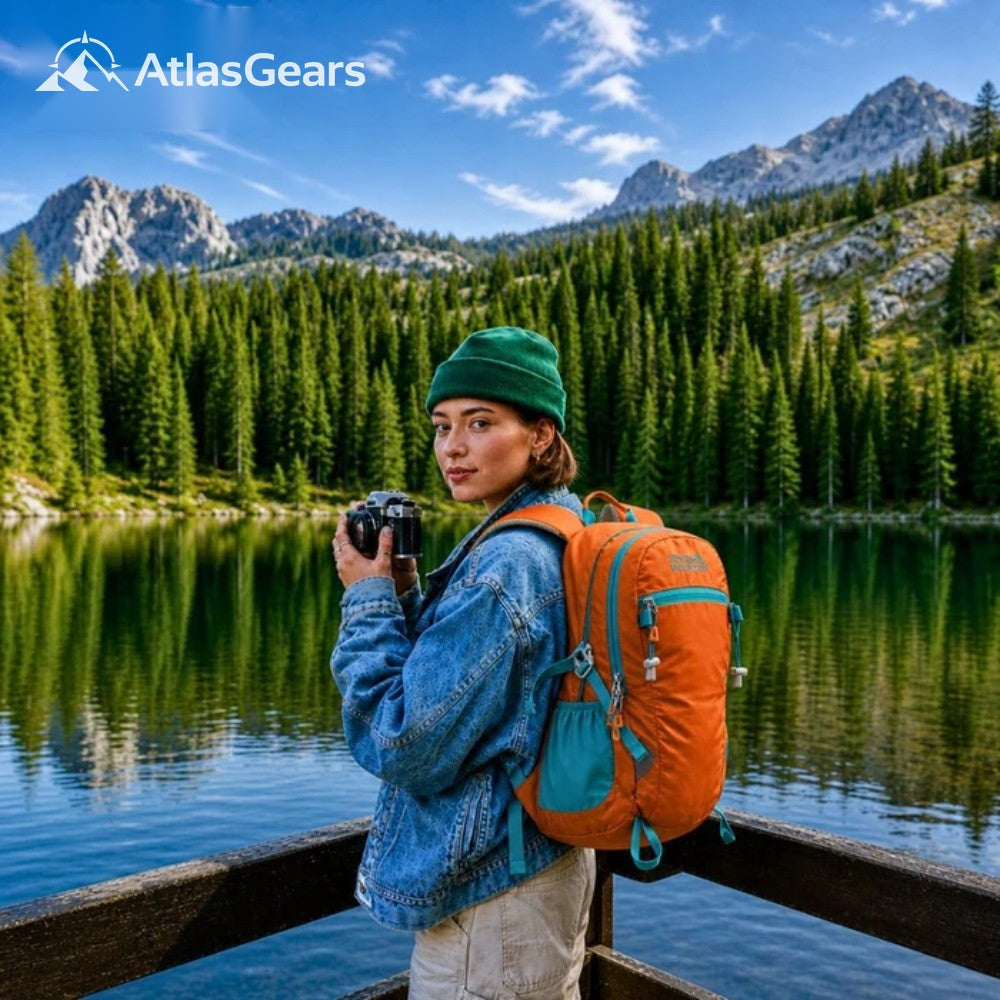 Hiking Daypack – Lightweight Water-Resistant Outdoor Backpack