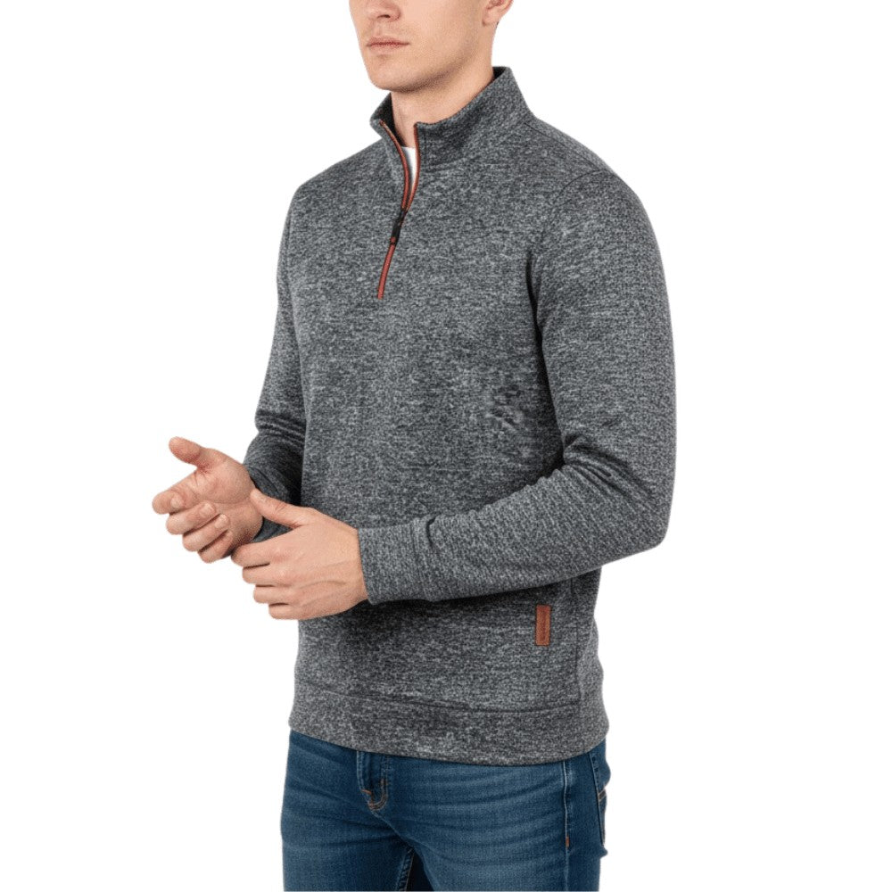 Hiking Fleece – Insulated Half-Zip Outdoor Layer – Charcoal Grey