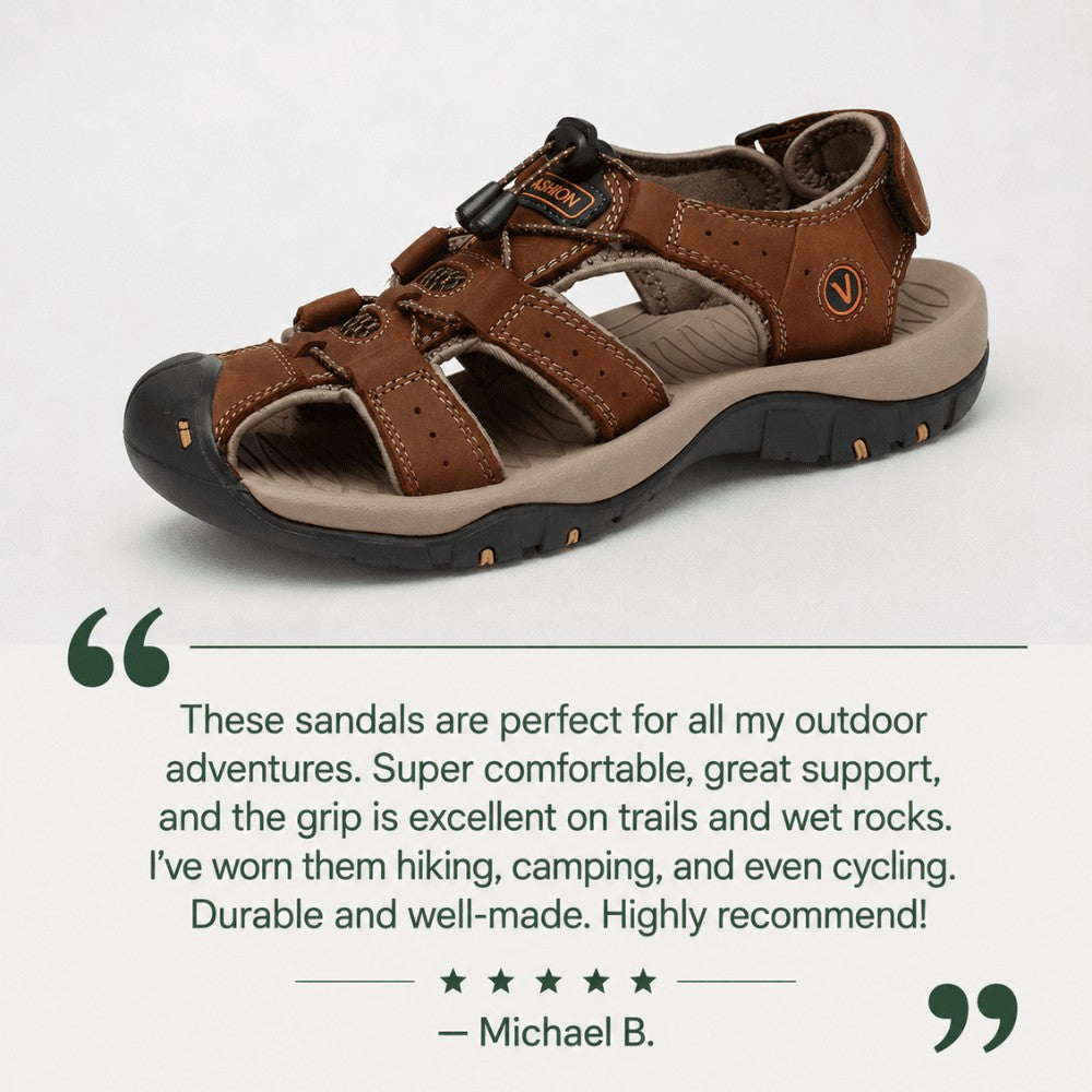 Hiking Sandals – Water-Resistant Lightweight Grip Sandals