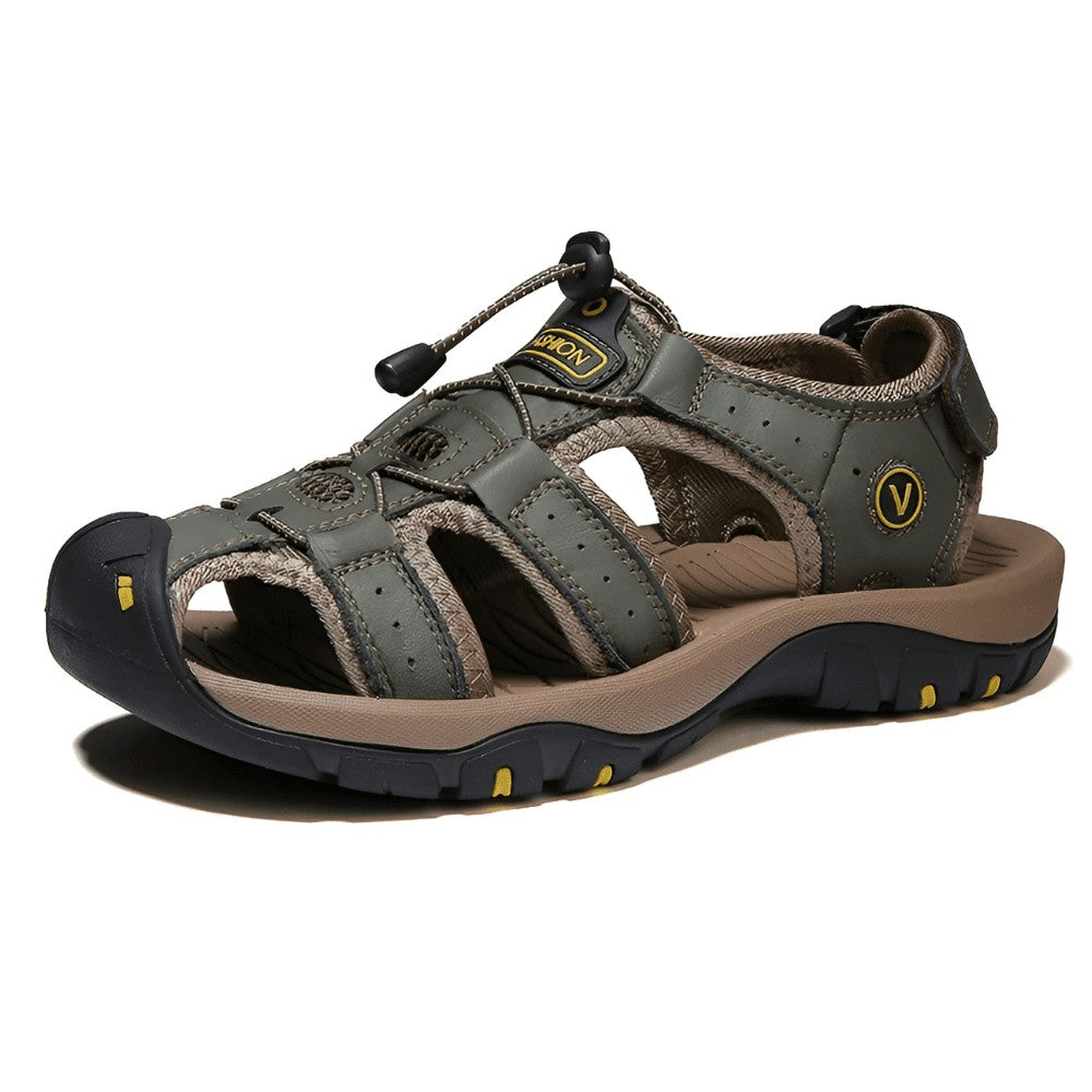 Hiking Sandals – Water-Resistant Lightweight Grip Sandals – Green