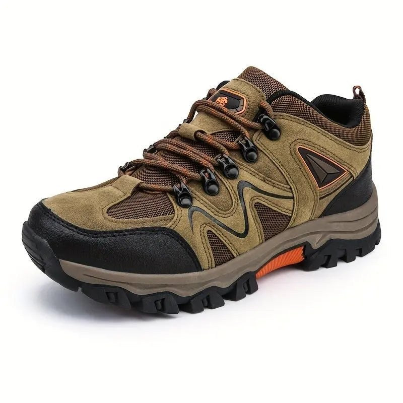Hiking Shoes – Men's Durable Water-Resistant Trail Shoes – Khaki