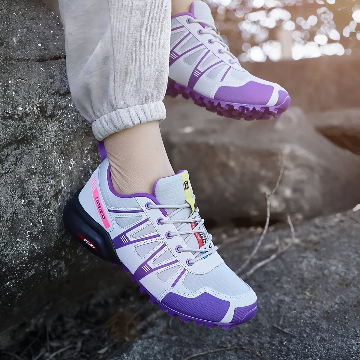 Hiking Shoes – Women's Lightweight Grippy Trail Shoes
