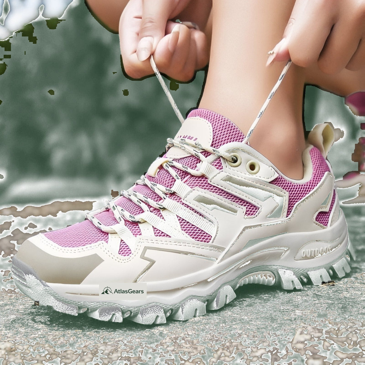 Hiking Shoes – Women's Low-Cut Grippy Trail Shoes