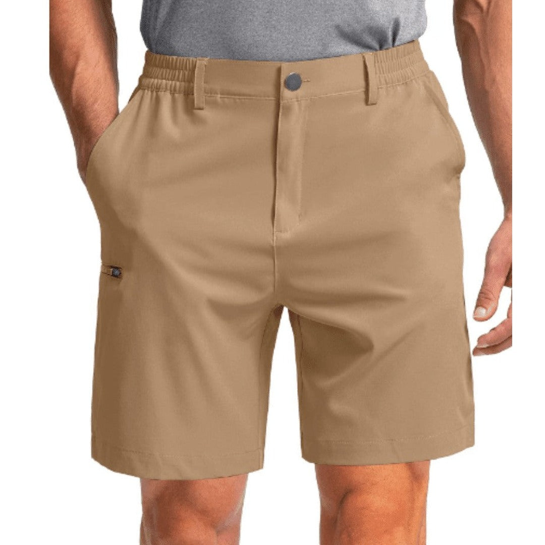 Hiking Shorts – Lightweight Water-Resistant Trail Shorts – Khaki