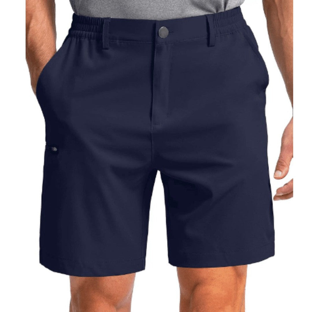 Hiking Shorts – Lightweight Water-Resistant Trail Shorts – Navy Blue