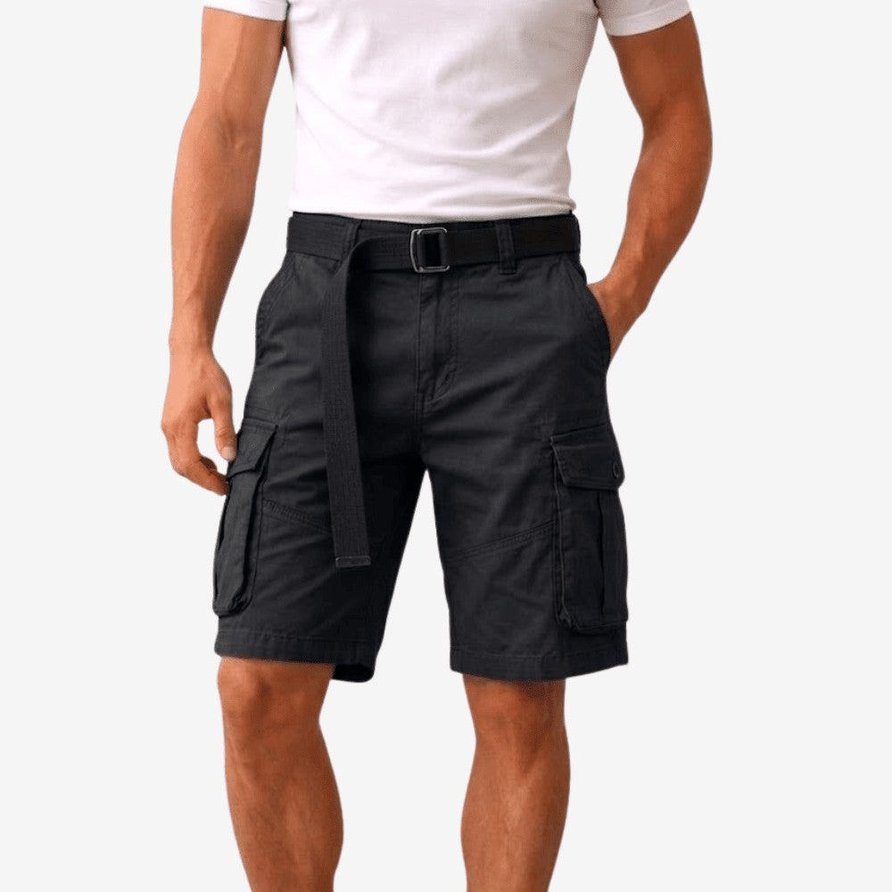 Hiking Shorts – Men's Lightweight Breathable Trail Shorts – Black