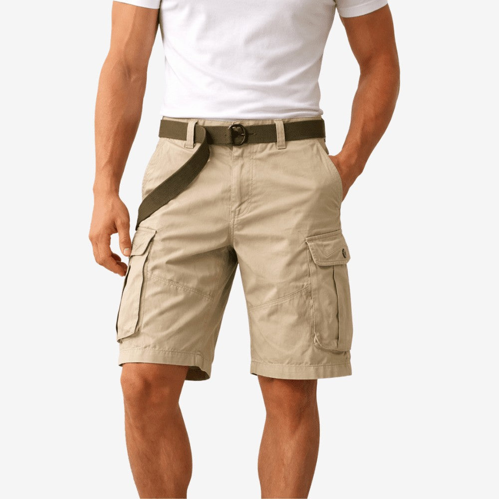 Hiking Shorts – Men's Lightweight Breathable Trail Shorts – Light Beige