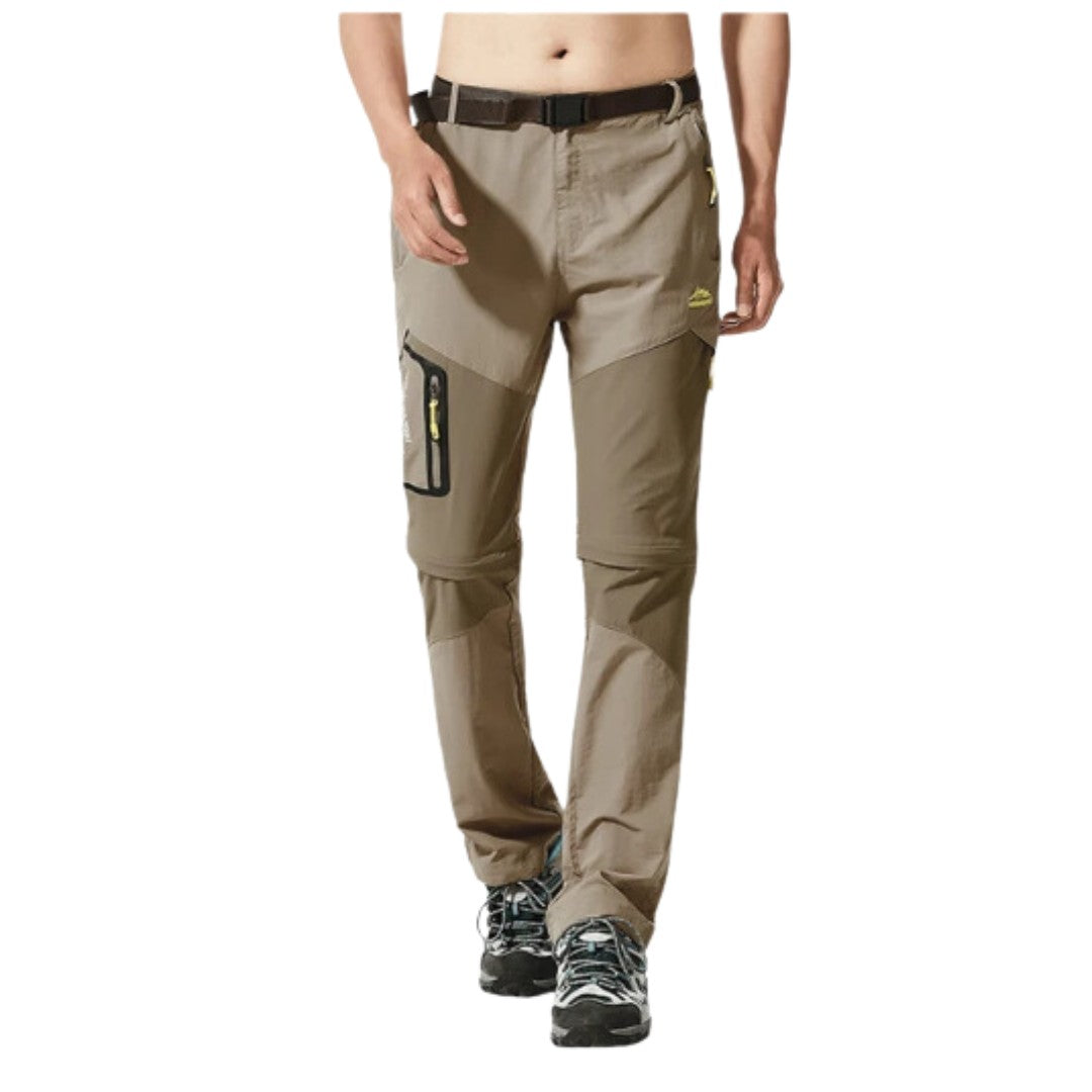 Hiking Trousers – Men's Breathable Water-Resistant Trousers – Khaki 1