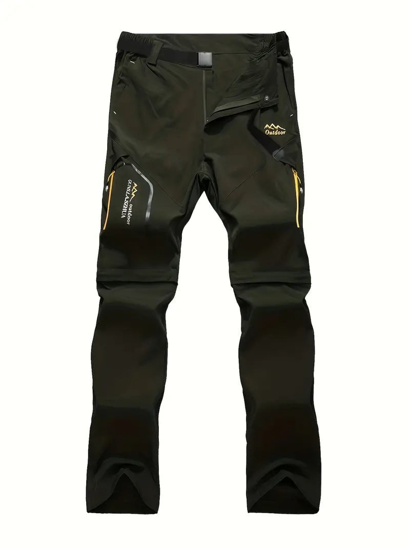 Hiking Trousers – Men's Zip-Pocket Water-Resistant Trousers