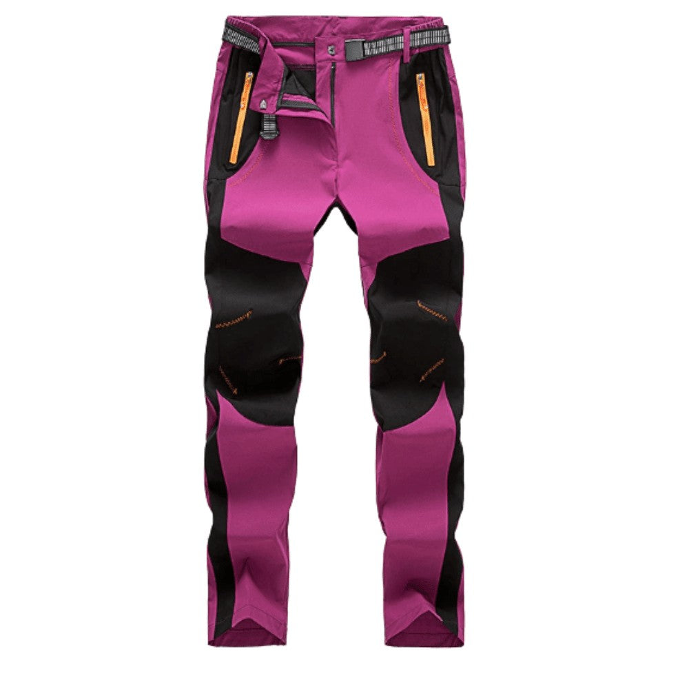Hiking Trousers – Women's Insulated Water-Resistant Trousers – Magenta