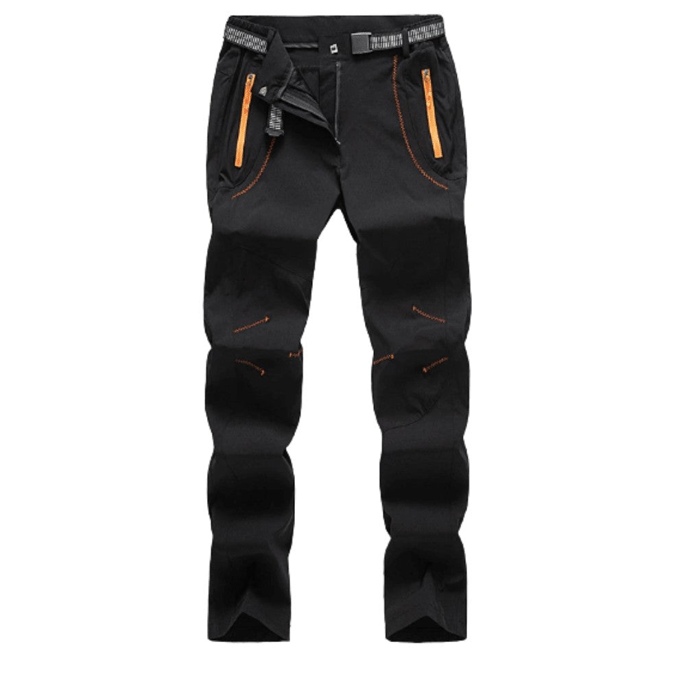 Hiking Trousers – Women's Insulated Water-Resistant Trousers – Black