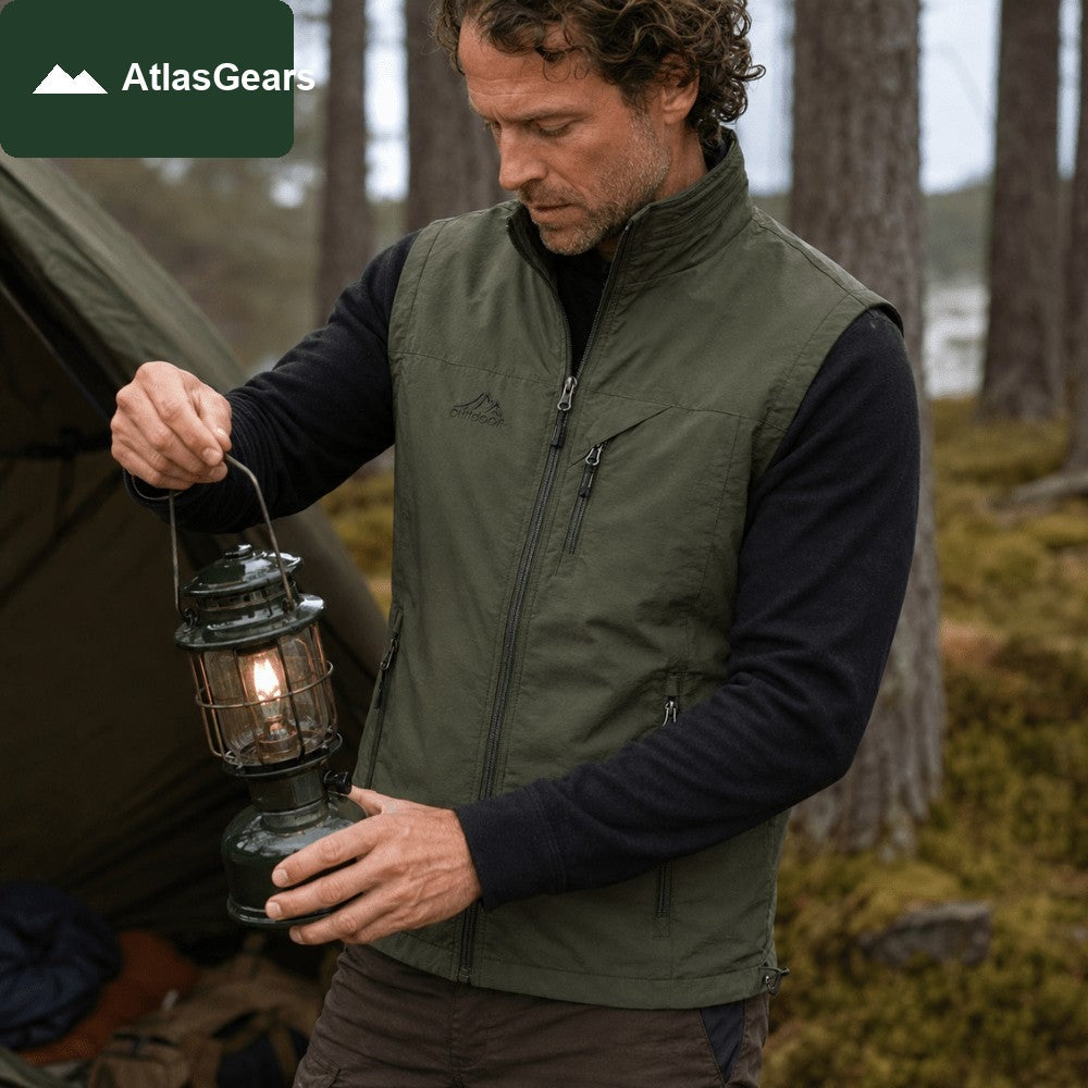 Hiking Vest – Lightweight Breathable Utility Gilet