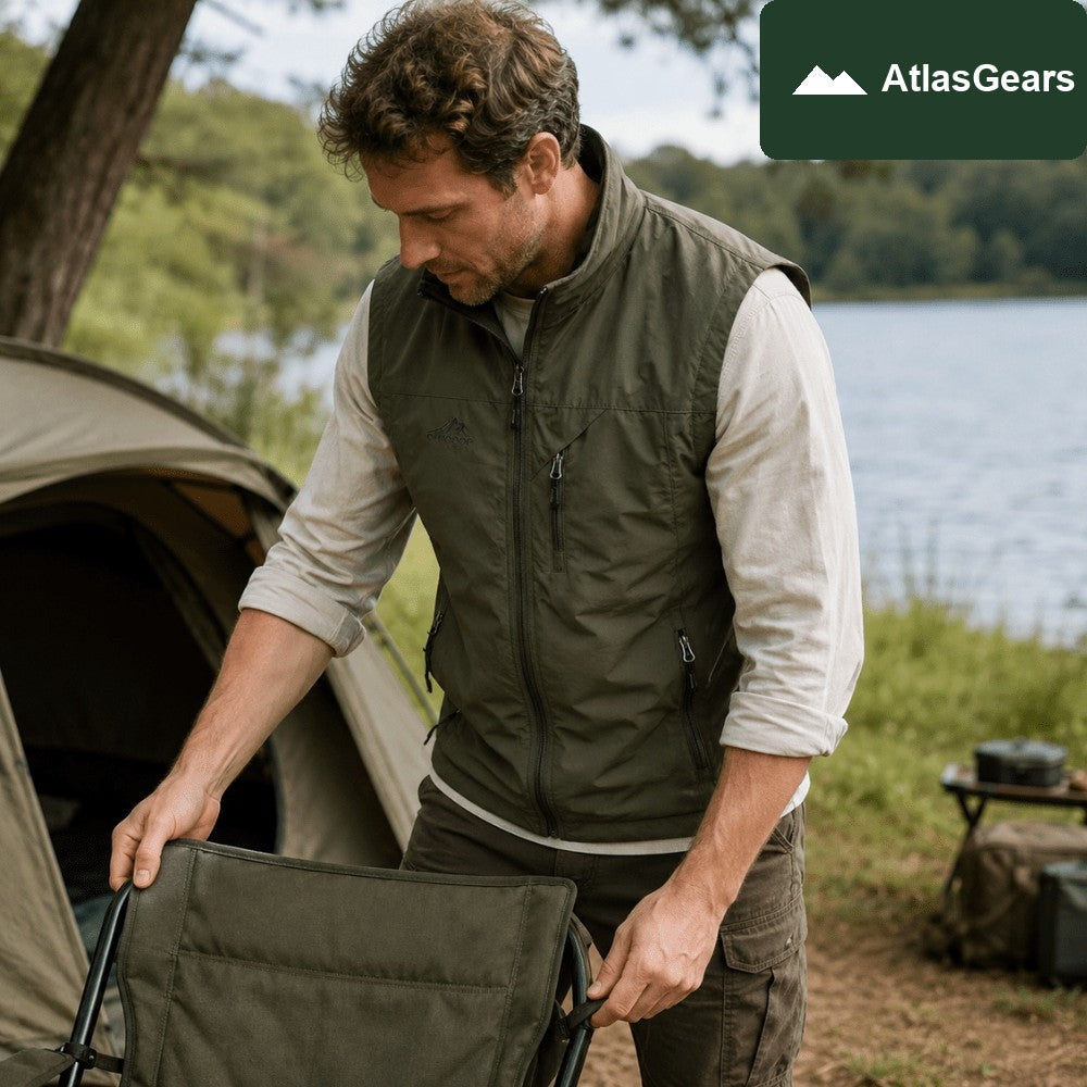 Hiking Vest – Lightweight Breathable Utility Gilet