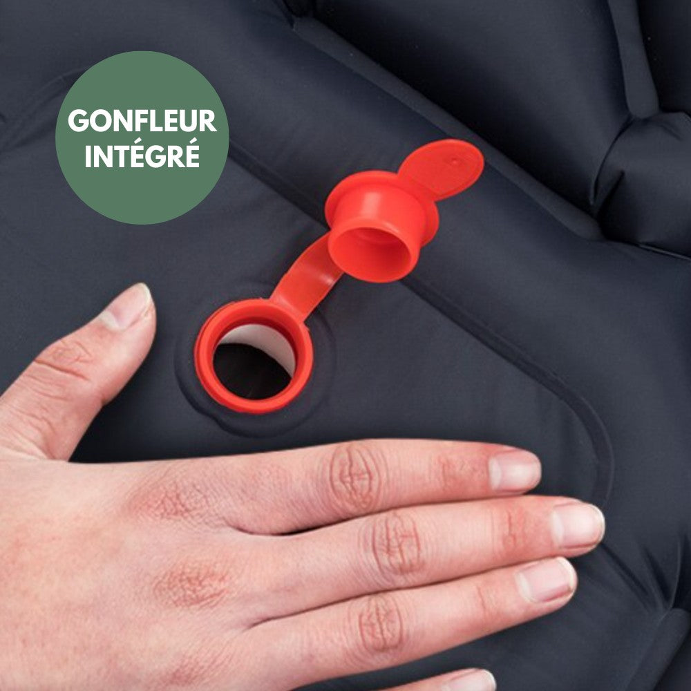 Inflatable Sleeping Mat – Ultralight with Built-In Pump
