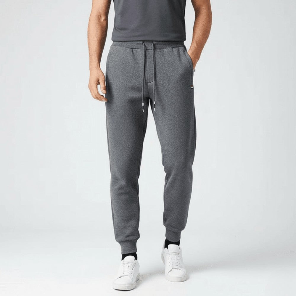 Joggers – Warm Fleece-Lined Outdoor Jogging Bottoms – Grey
