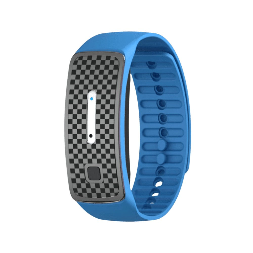 Mosquito Repellent Bracelet – Wearable Ultrasonic Bug Band – Blue