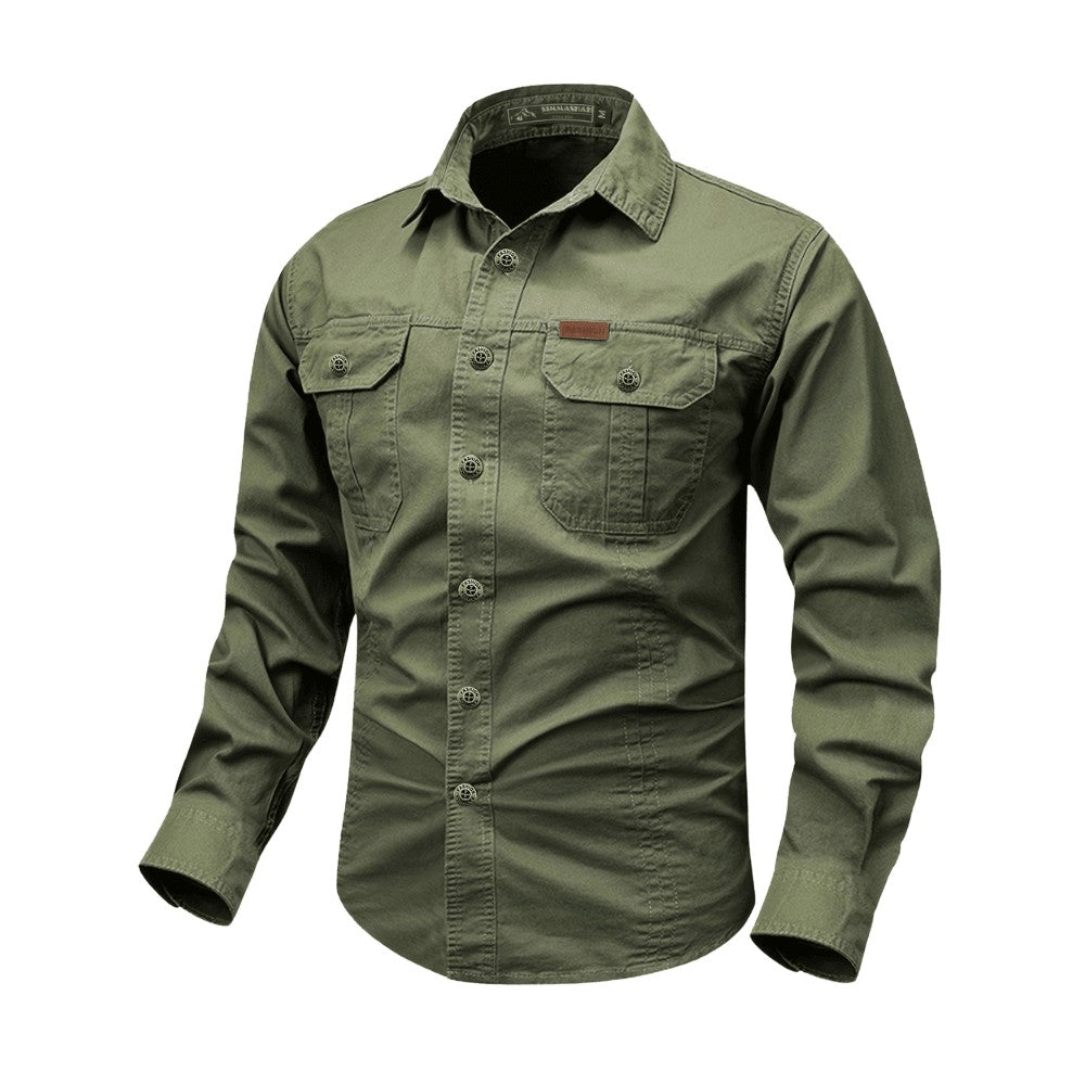Outdoor Shirt – Durable Breathable Cotton Layering Shirt