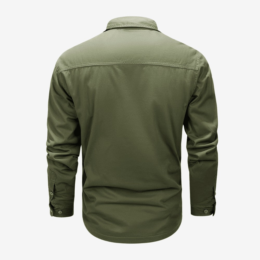 Outdoor Shirt – Durable Breathable Cotton Layering Shirt