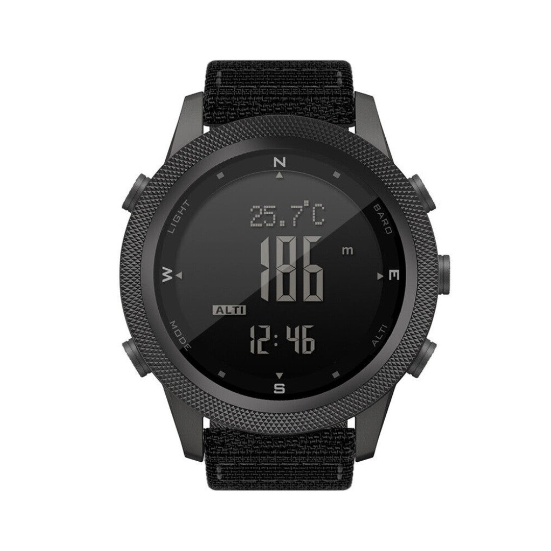 Outdoor Sports Watch – Waterproof 50M Barometer & Compass