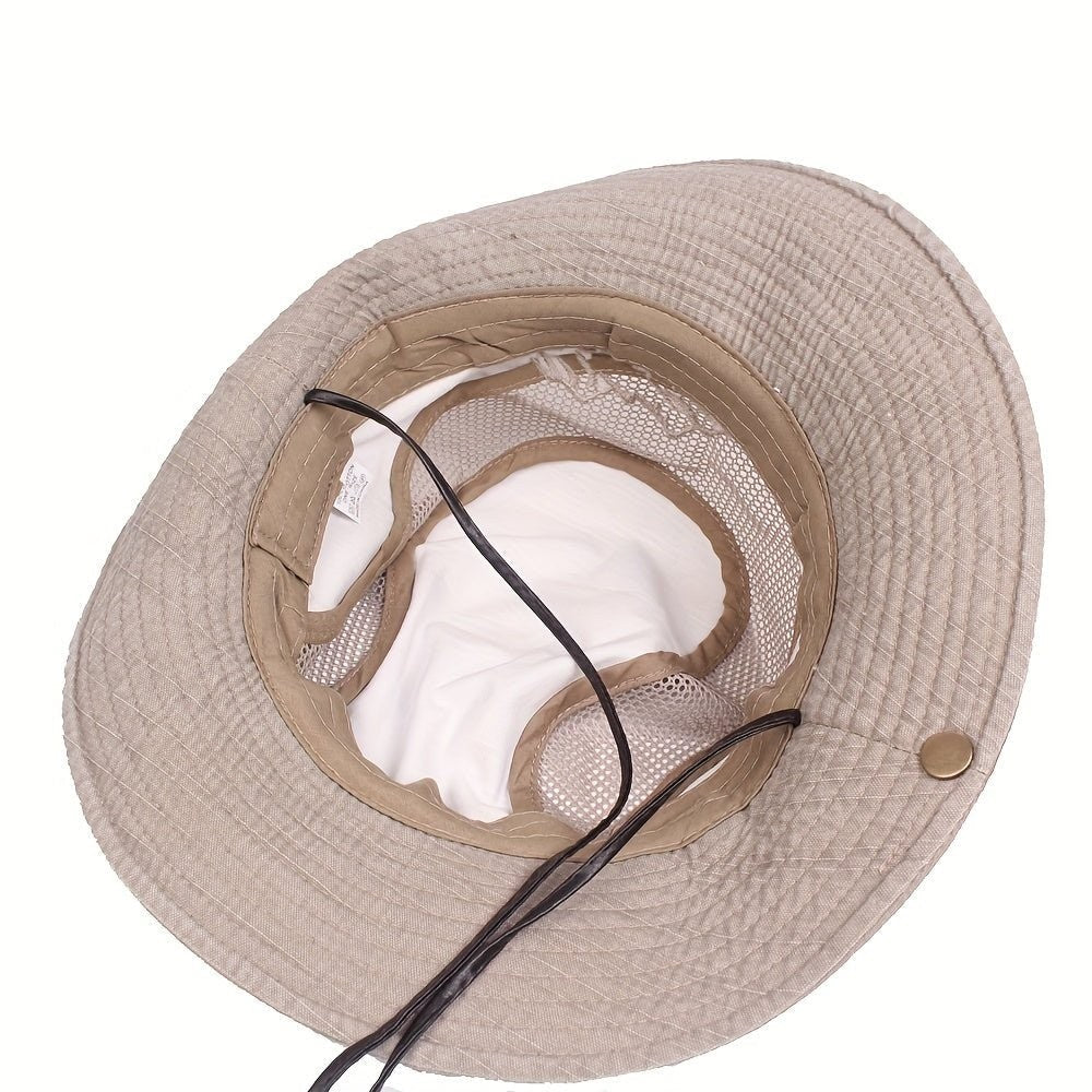 Panama Sun Hat – Breathable Wide Brim with UV Sun Protection