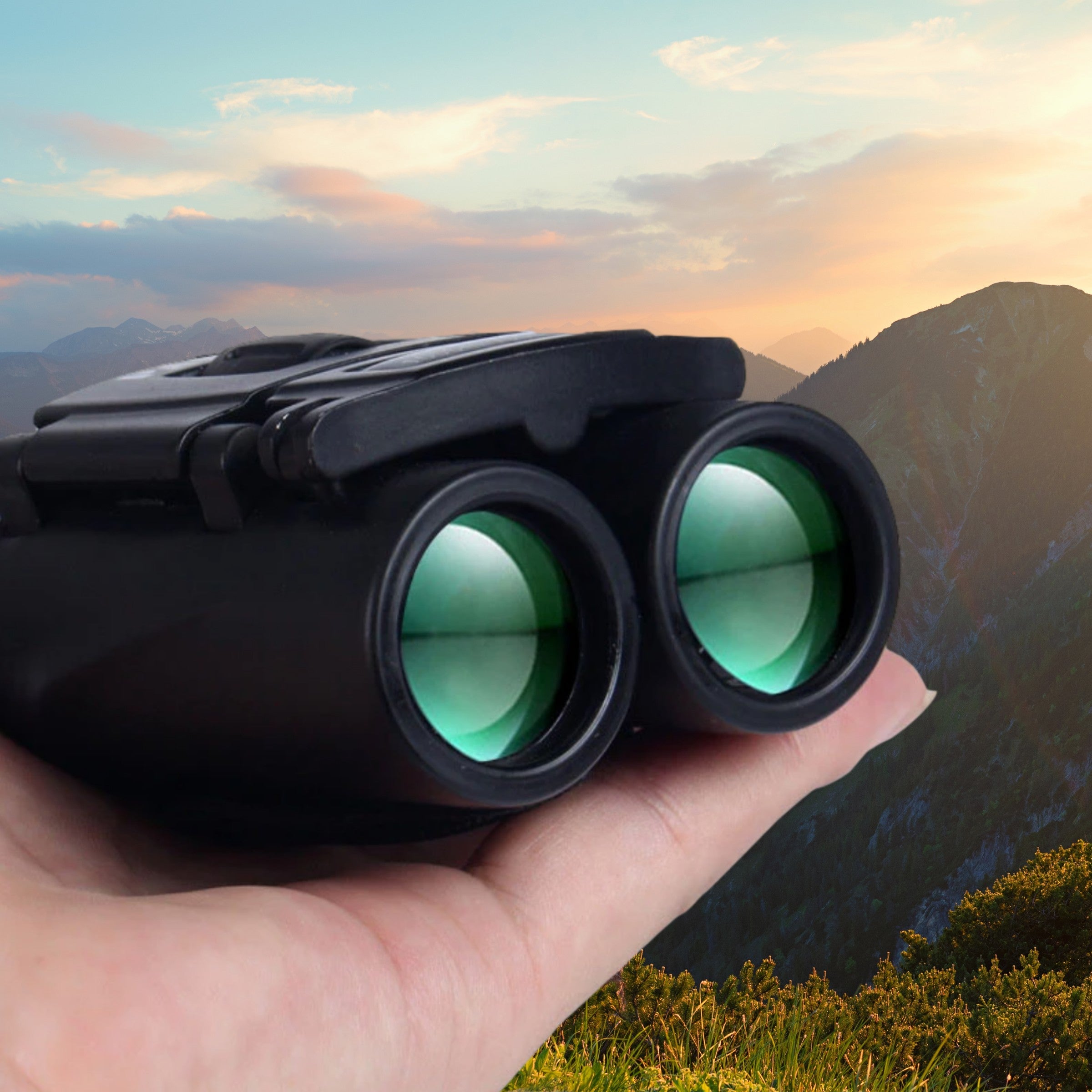 Pocket Binoculars – Compact Lightweight Hiking Binoculars