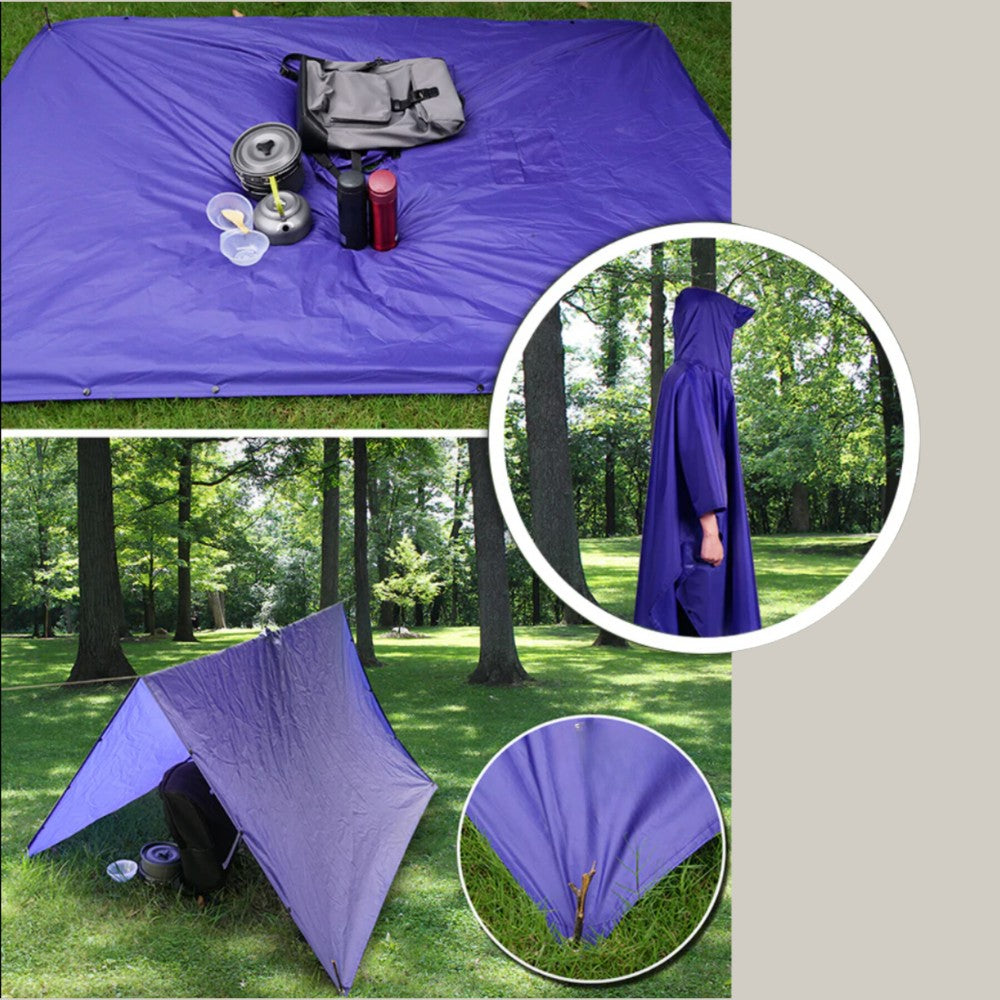 Rain Poncho – Waterproof Hiking & Cycling Rain Cover