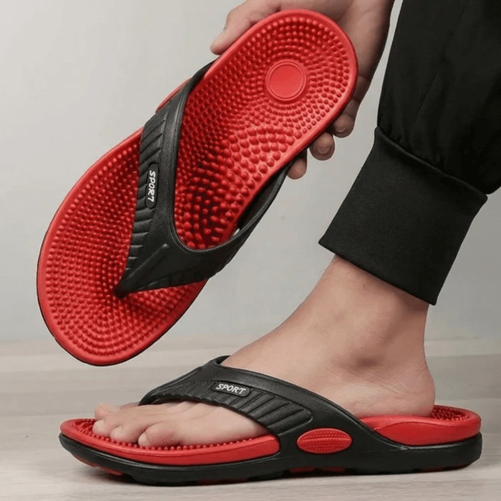 Slides – Lightweight Slip-Resistant EVA Sliders – Red