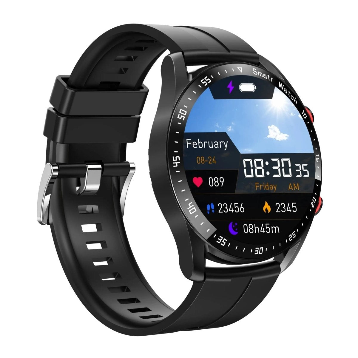 Smartwatch – Lightweight Water-Resistant Fitness Watch