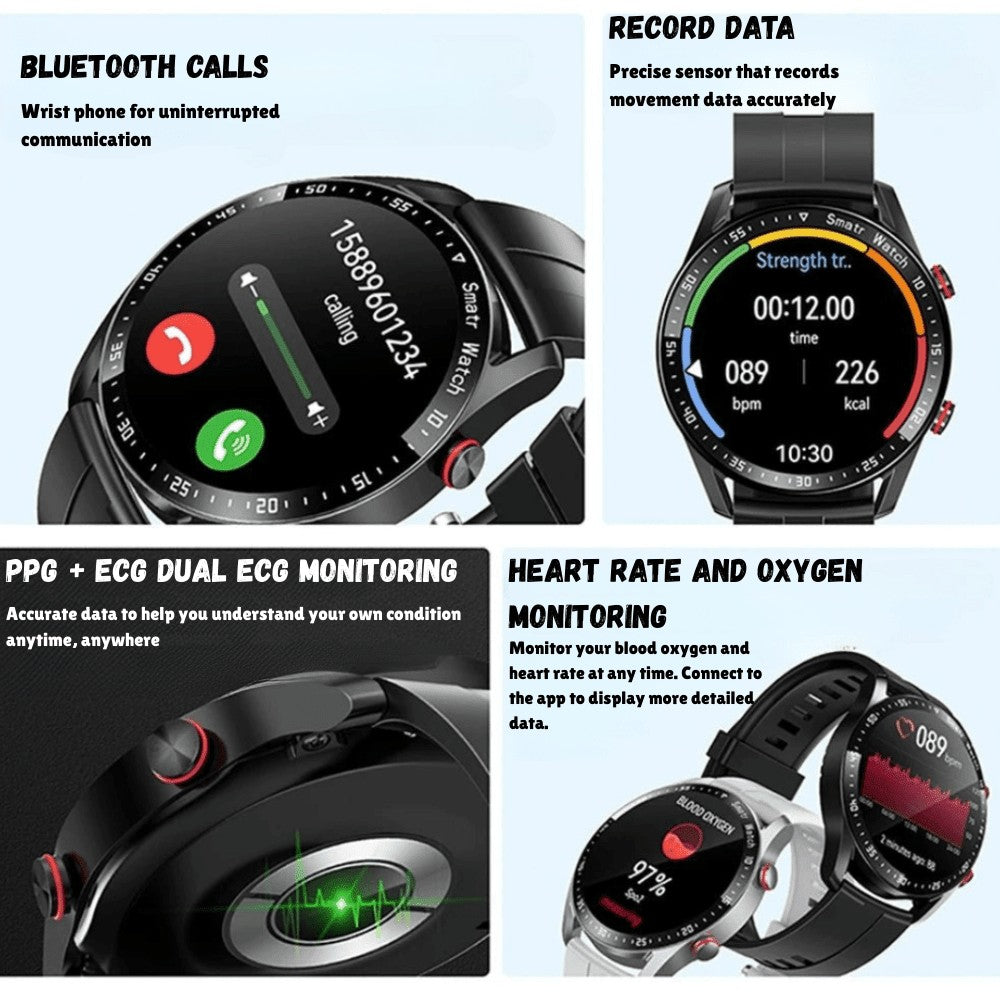 Smartwatch – Lightweight Water-Resistant Fitness Watch