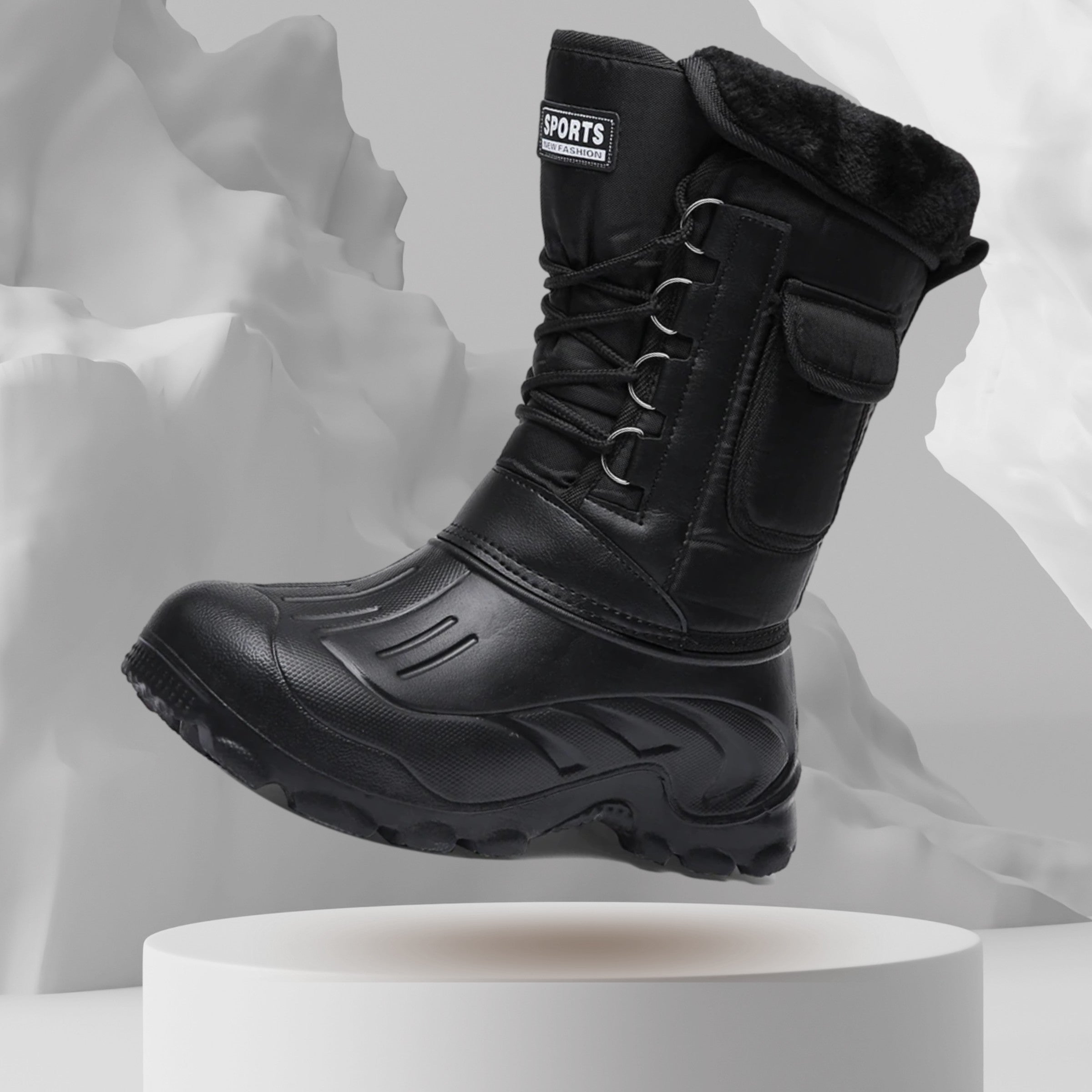 Snow Boots – Men's Waterproof Warm Winter Boots