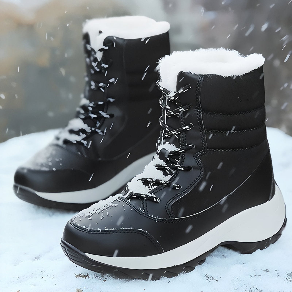 Snow Boots – Women's Insulated Waterproof Winter Boots