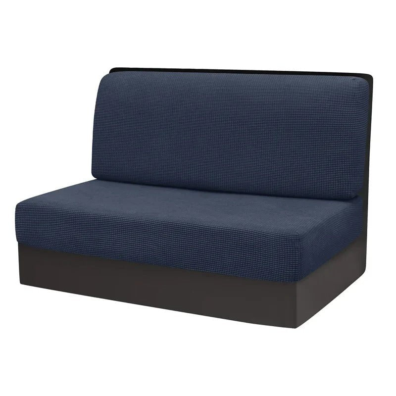 Sofa Cover Set – Stretch Camper & Caravan Slipcovers – Dark Blue