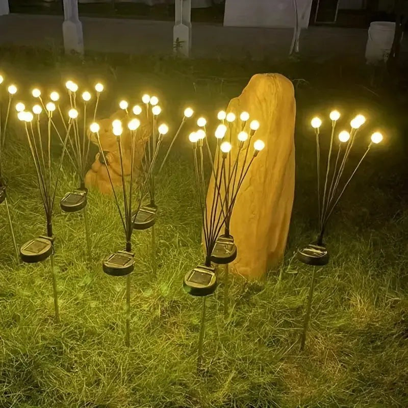 Solar Garden Lights – LED Ground-Spike Path Lights