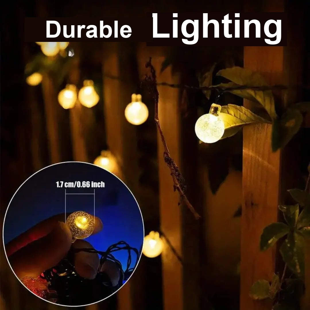 Solar String Lights – Outdoor LED Garden Fairy Lights